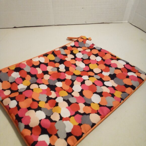 Vera Bardley Large Cosmetic Bag Pixie Confetti Make Up No Strap - Picture 8 of 10